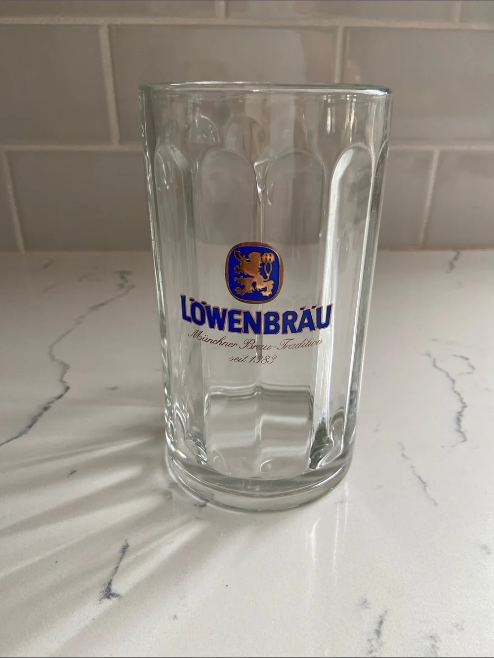 Vintage 1992 Löwenbräu Rastal 0.5L German Beer Mug